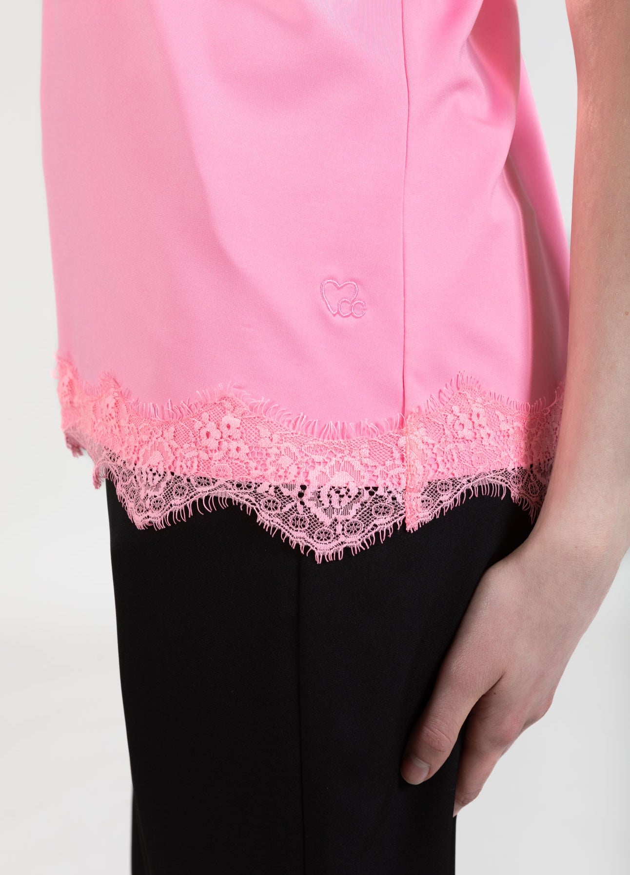 CC HEART BLONDETOP - Garden Pink