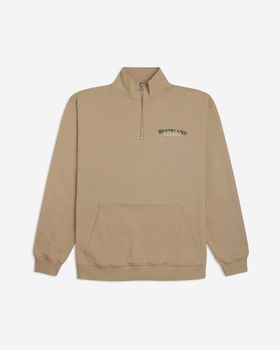 Lass WSTL Half-zip - Ecru Levere