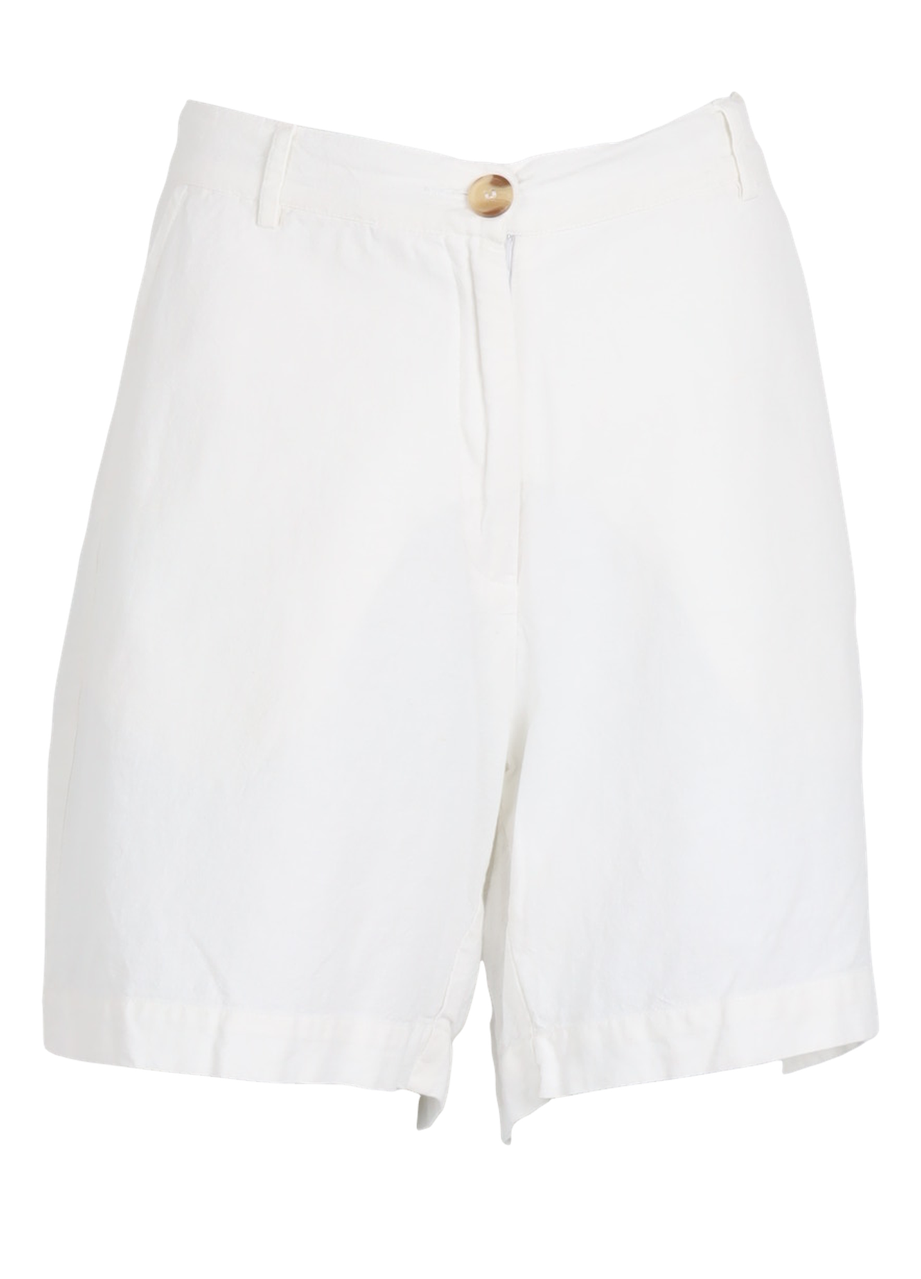 PRE-LOVED CC HEART BERMUDASHORTS I HØR - White