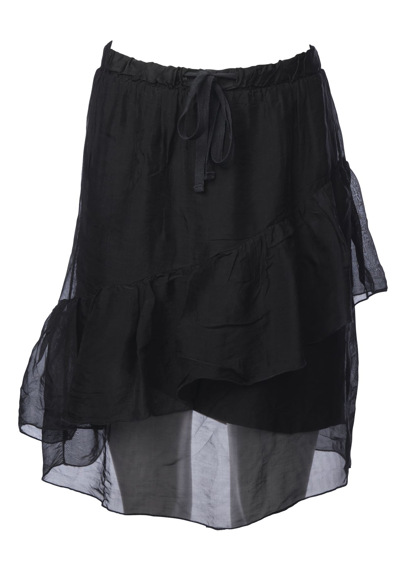 PRE-LOVED NEDERDEL M. ELASTIK - Black