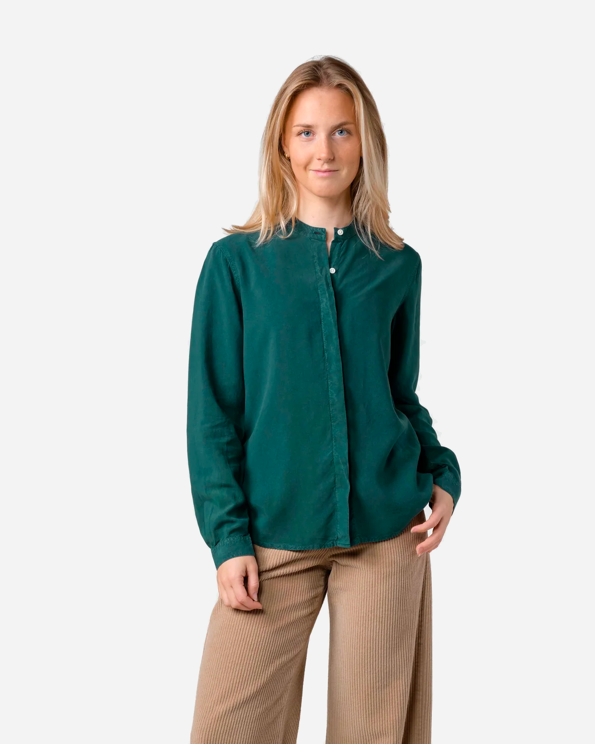 Simone Shirt - Moss Green