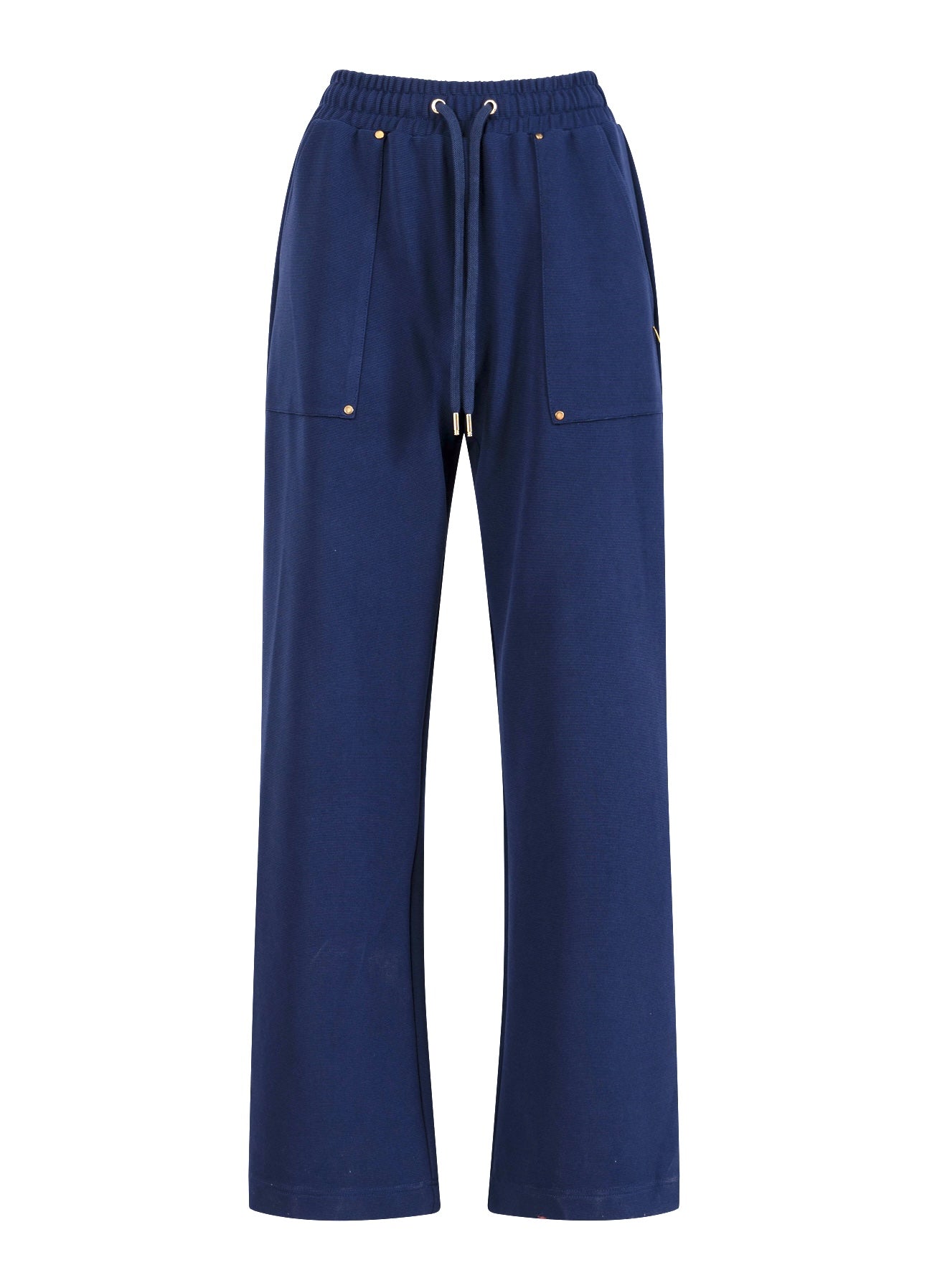 SPORTY BUKSER - SILLE FIT - Navy