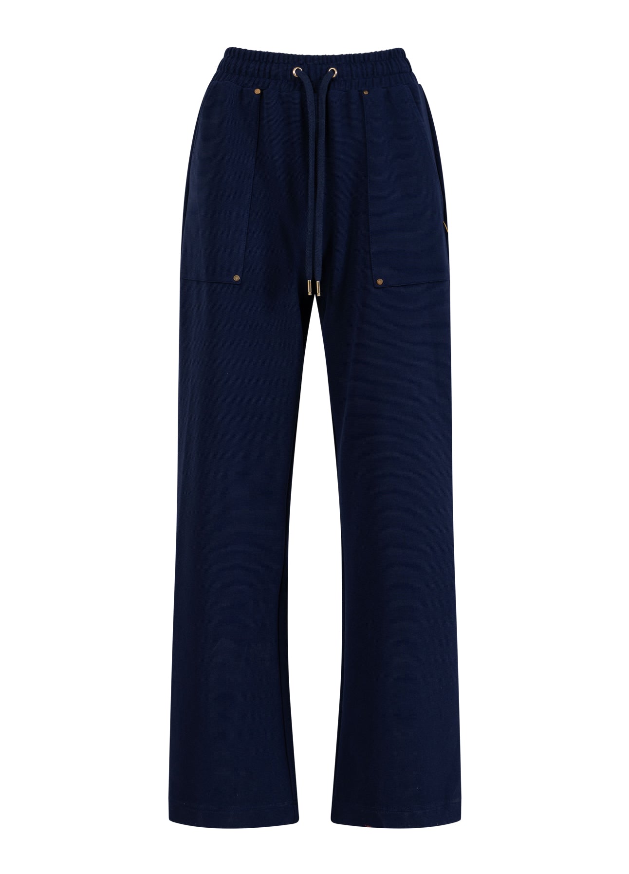 SPORTY BUKSER - SILLE FIT - Navy