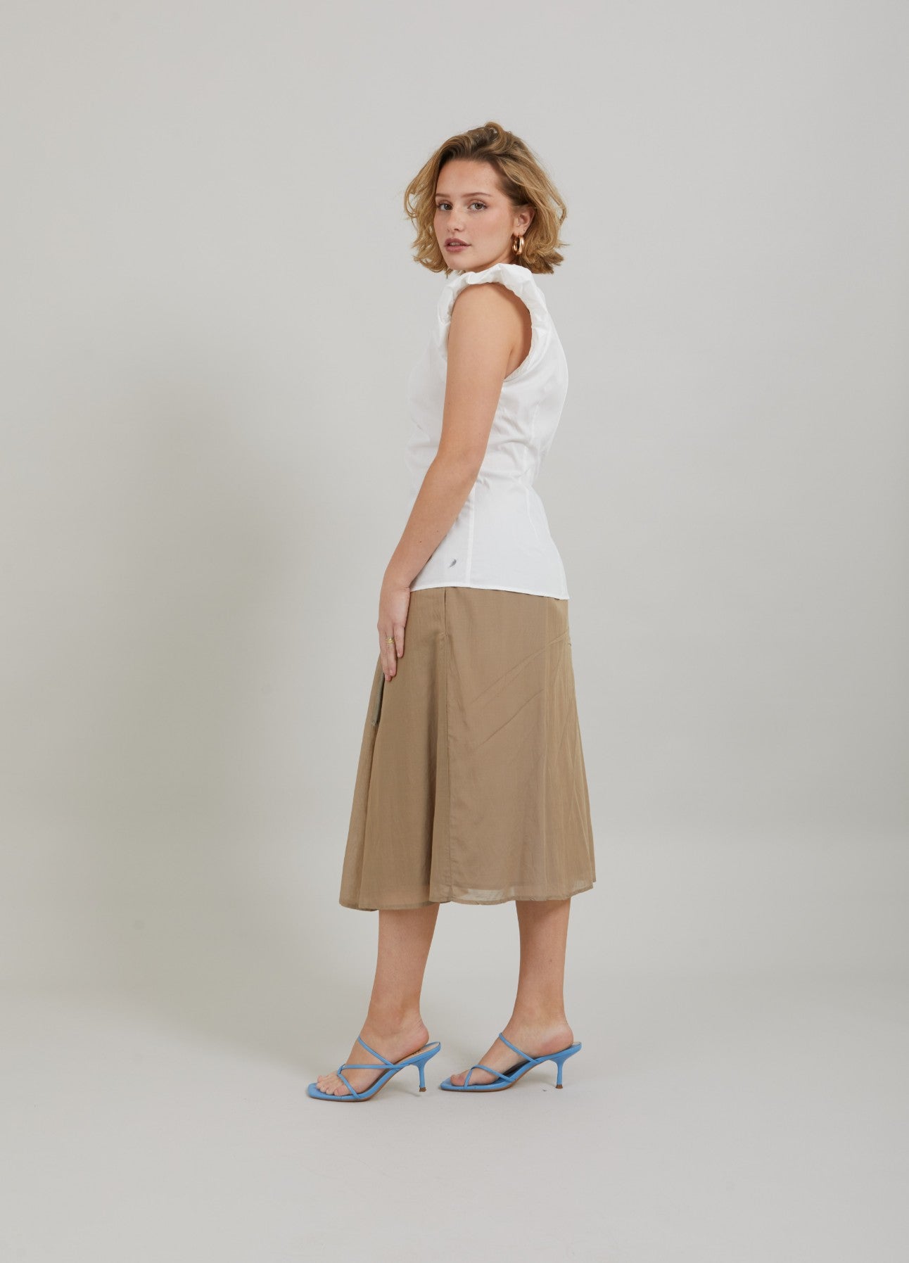 TOP M. SAMLINGER - White