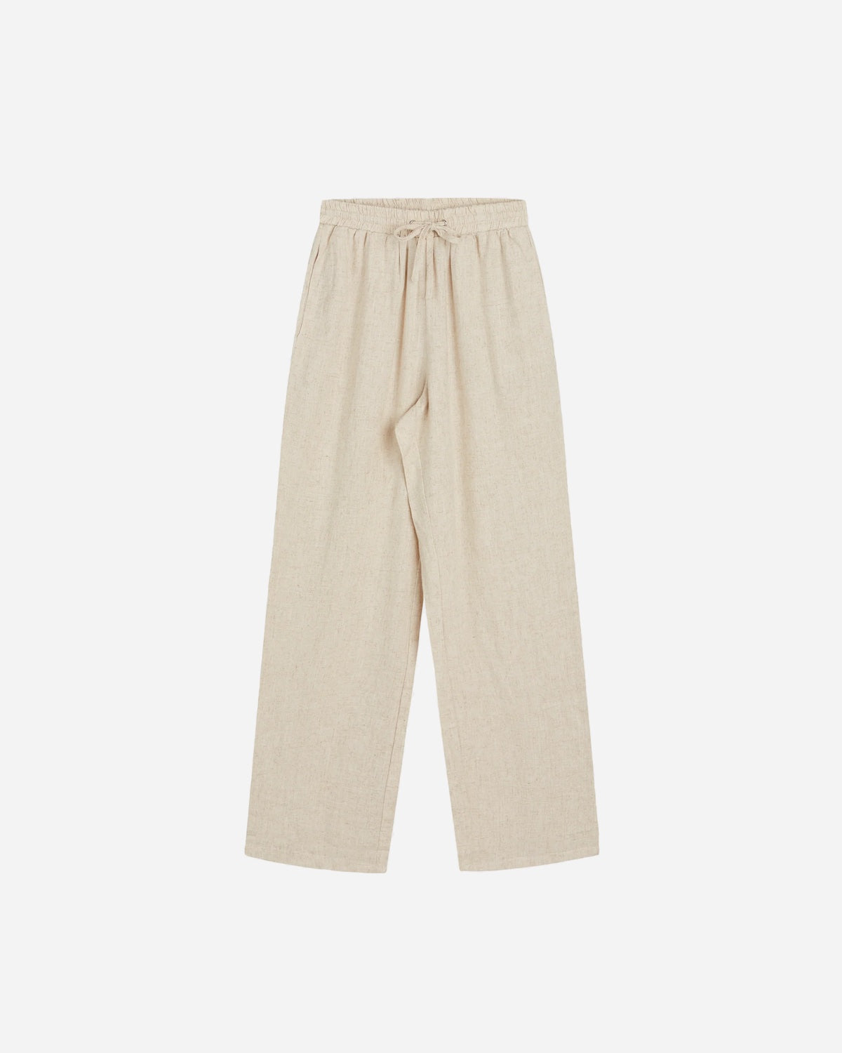 Camille Linen Pants - Sand Levere