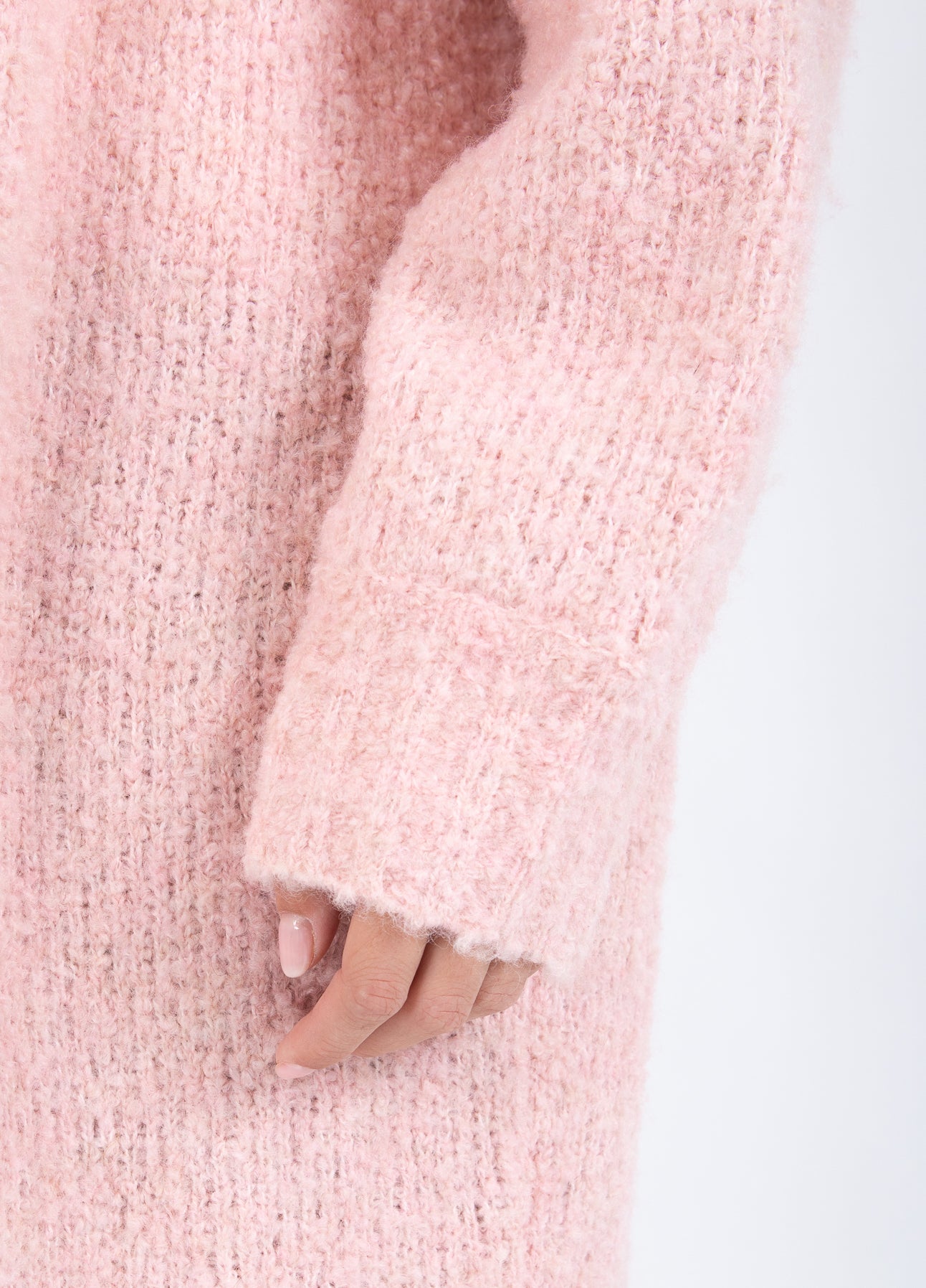 CC HEART AMAYA LANG STRIK CARDIGAN - Winter Rose