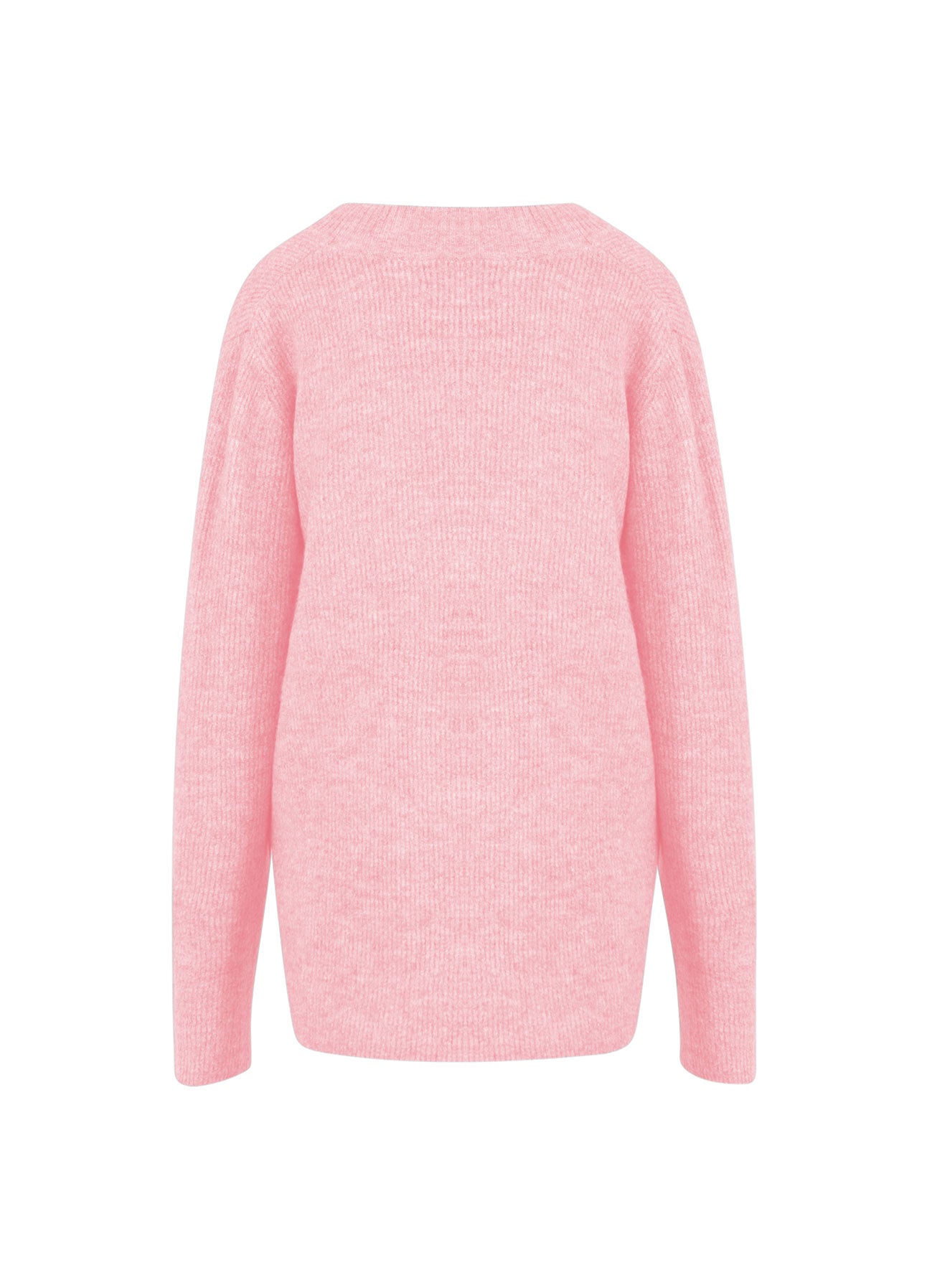 CC HEART EMMA V-HALS CARDIGAN - Winter Rose Hot på udsalg