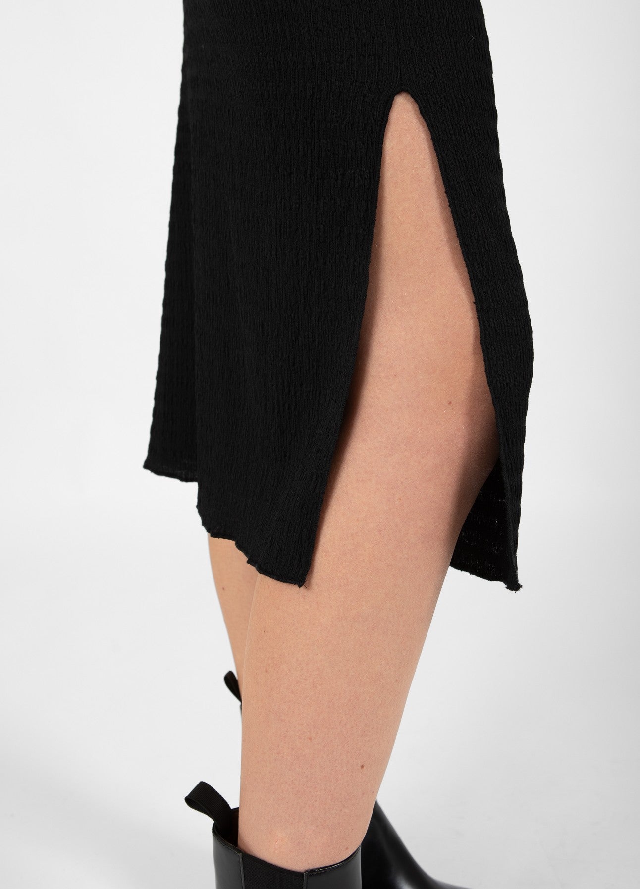 CC HEART KORA NEDERDEL M SLIDS - Black