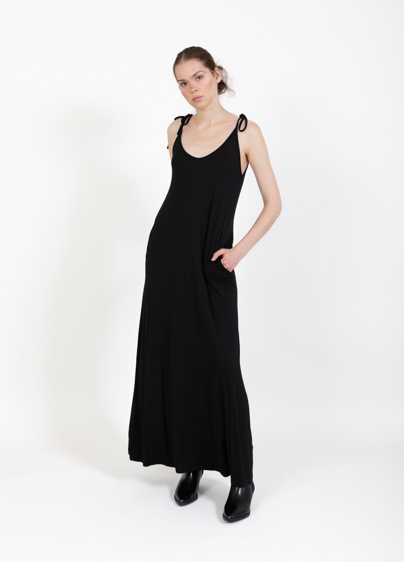 CC HEART SOFIA STROPKJOLE - Black