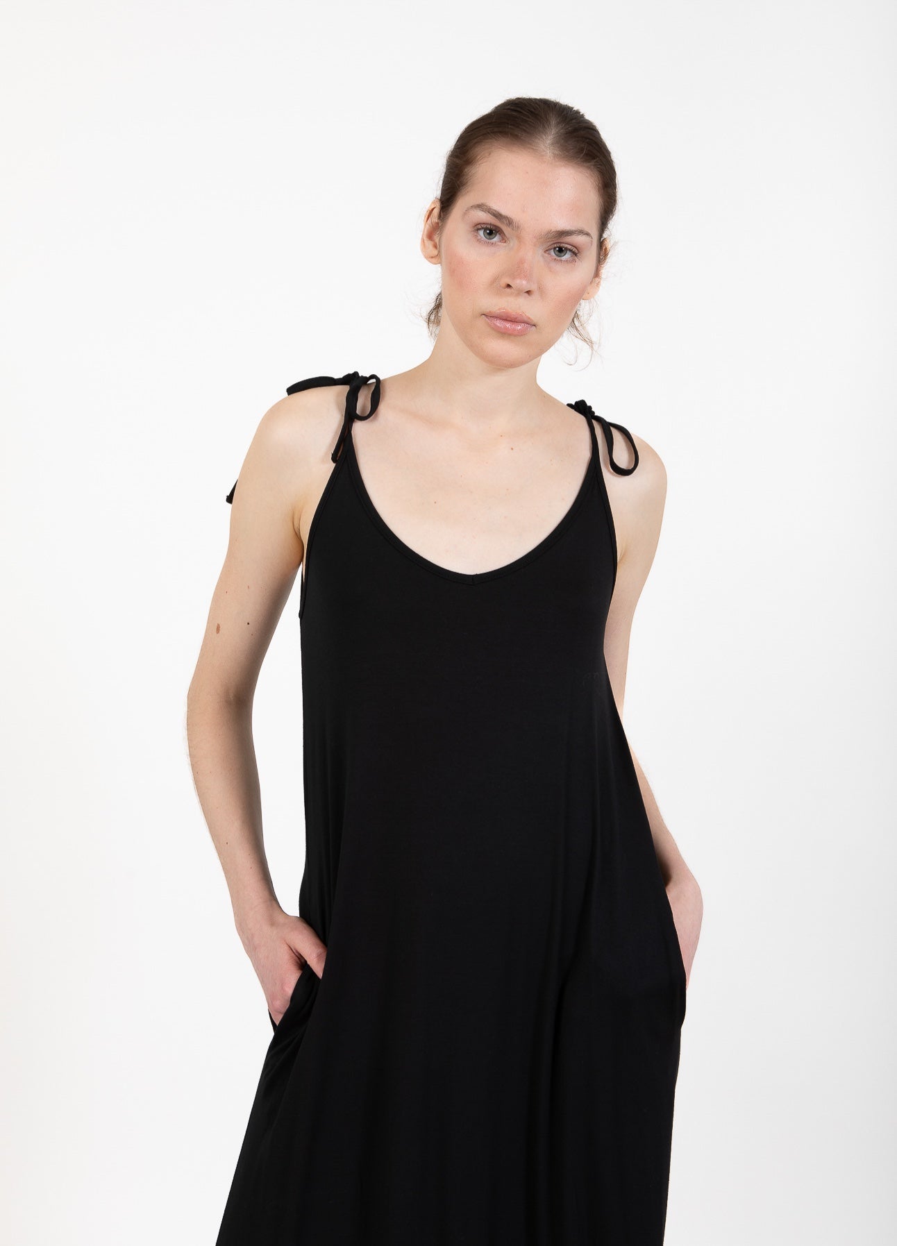 CC HEART SOFIA STROPKJOLE - Black