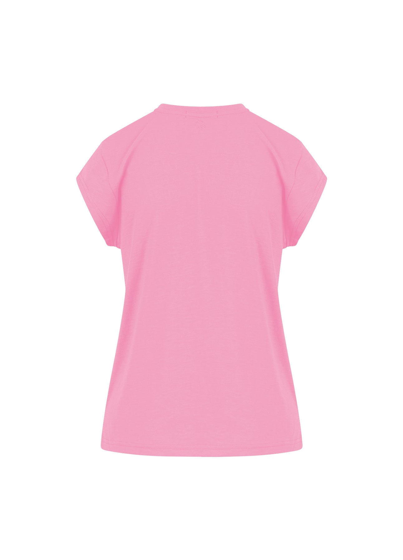 CC HEART V-HALS T-SHIRT - Baby pink