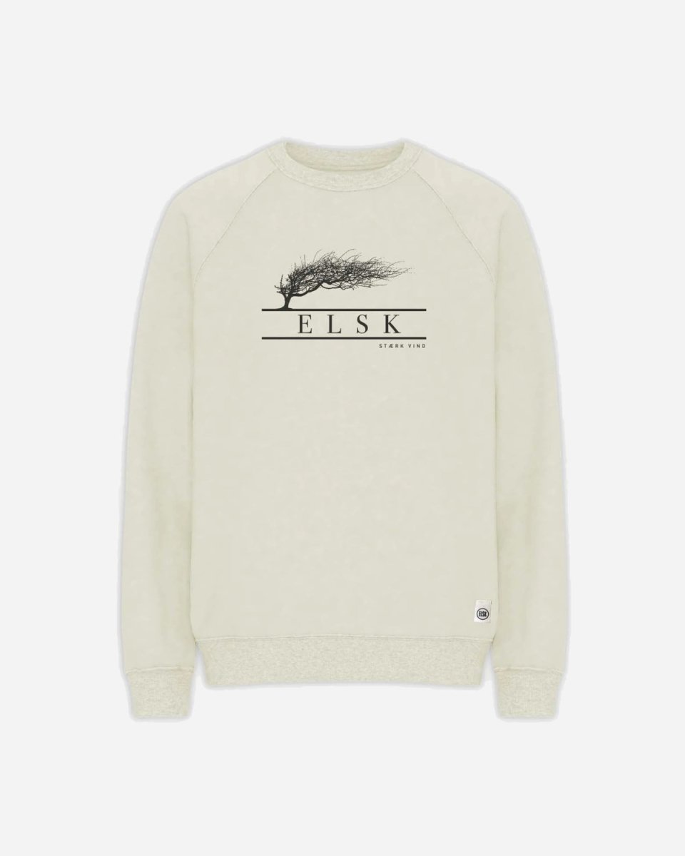 ELSK® VIND TVÆRS MEN'S CREWNECK - PALE PISTACHE