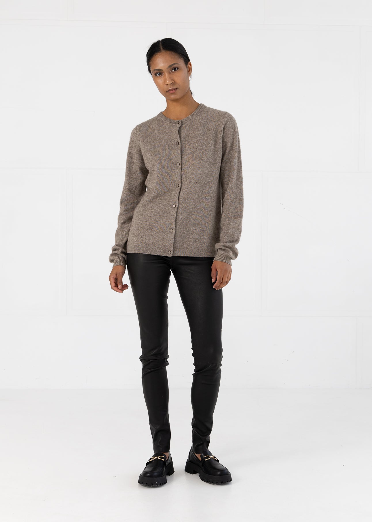 KASHMIR CARDIGAN - Hazel