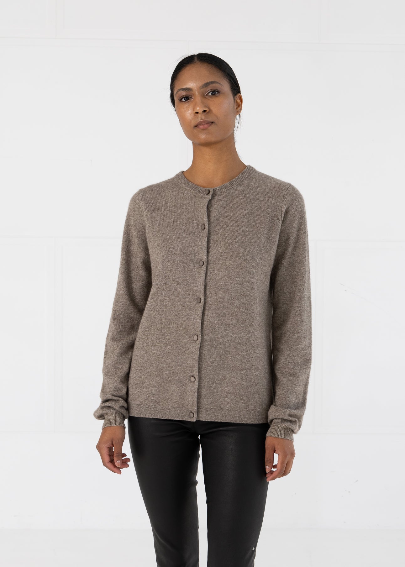 KASHMIR CARDIGAN - Hazel