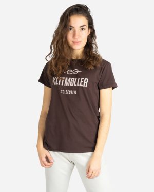 Womens logo tee - Earth Rabat