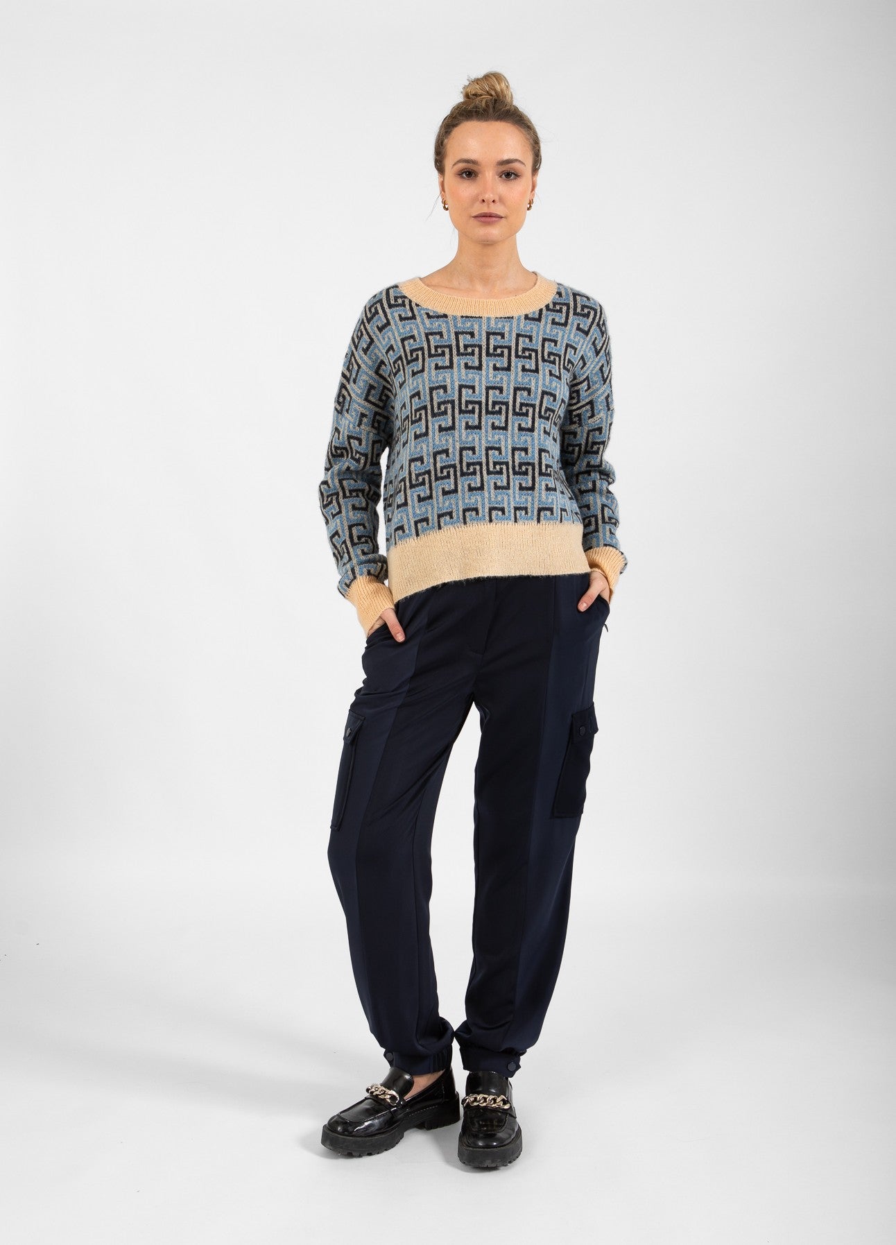 CARGO BUKSER - STELLA PASFORM - Dark blue