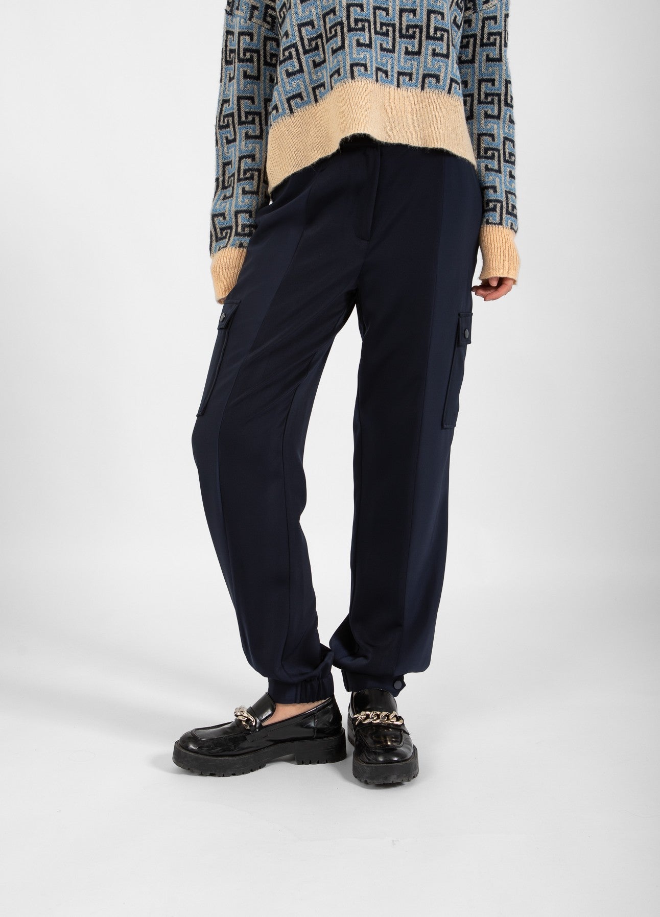 CARGO BUKSER - STELLA PASFORM - Dark blue