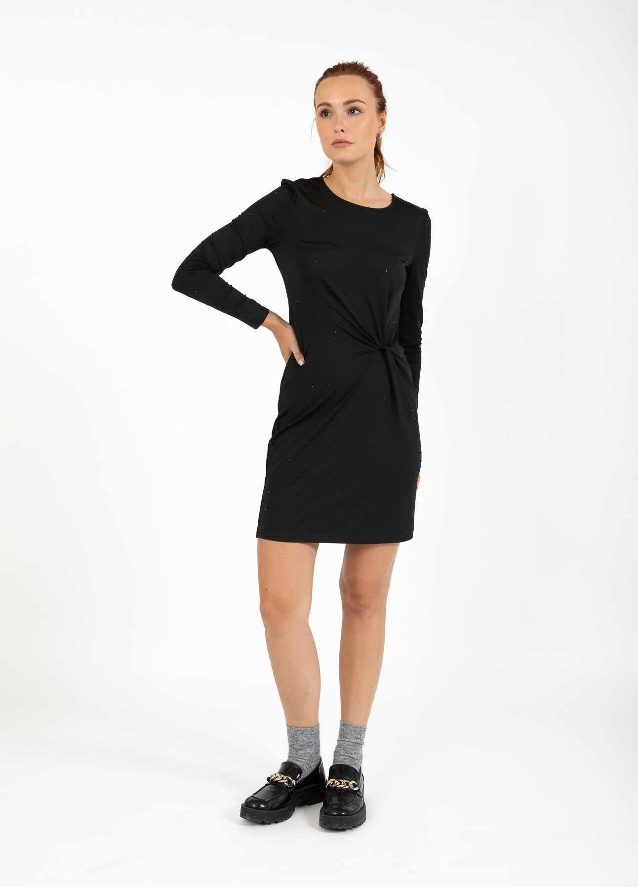 CC HEART MEADOW SIMILI KJOLE - Black