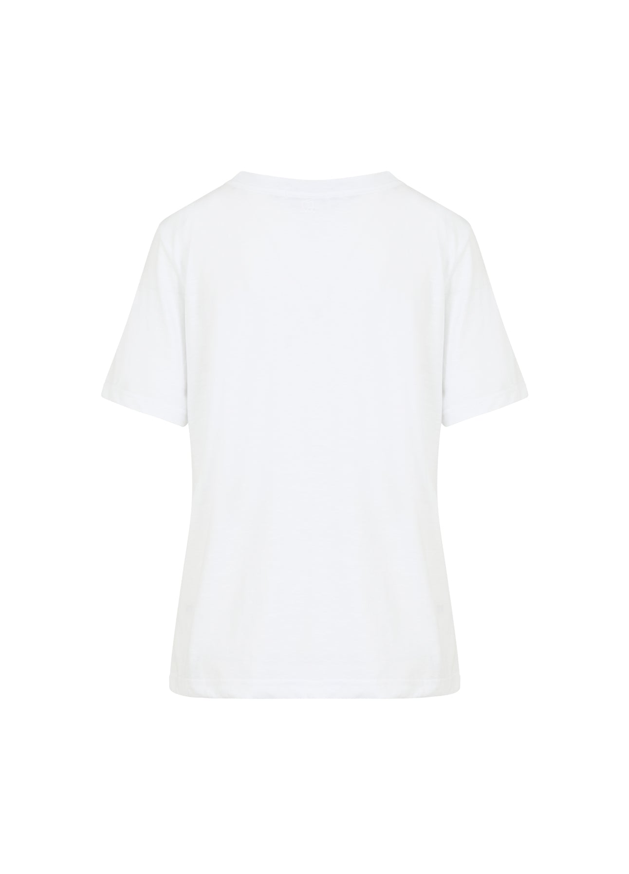 CC HEART OPTIMIST TEE - MIDI ÆRME - White