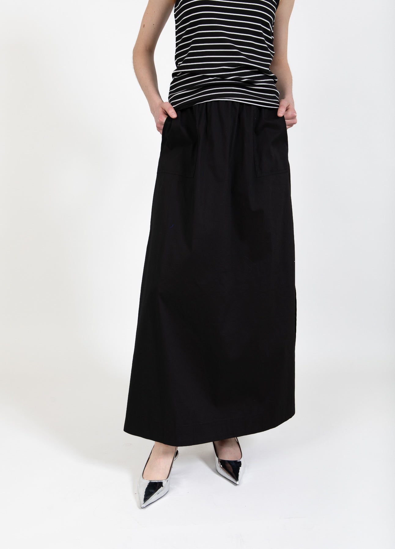 CC HEART PHOEBE MAXI NEDERDEL - Black på udsalg