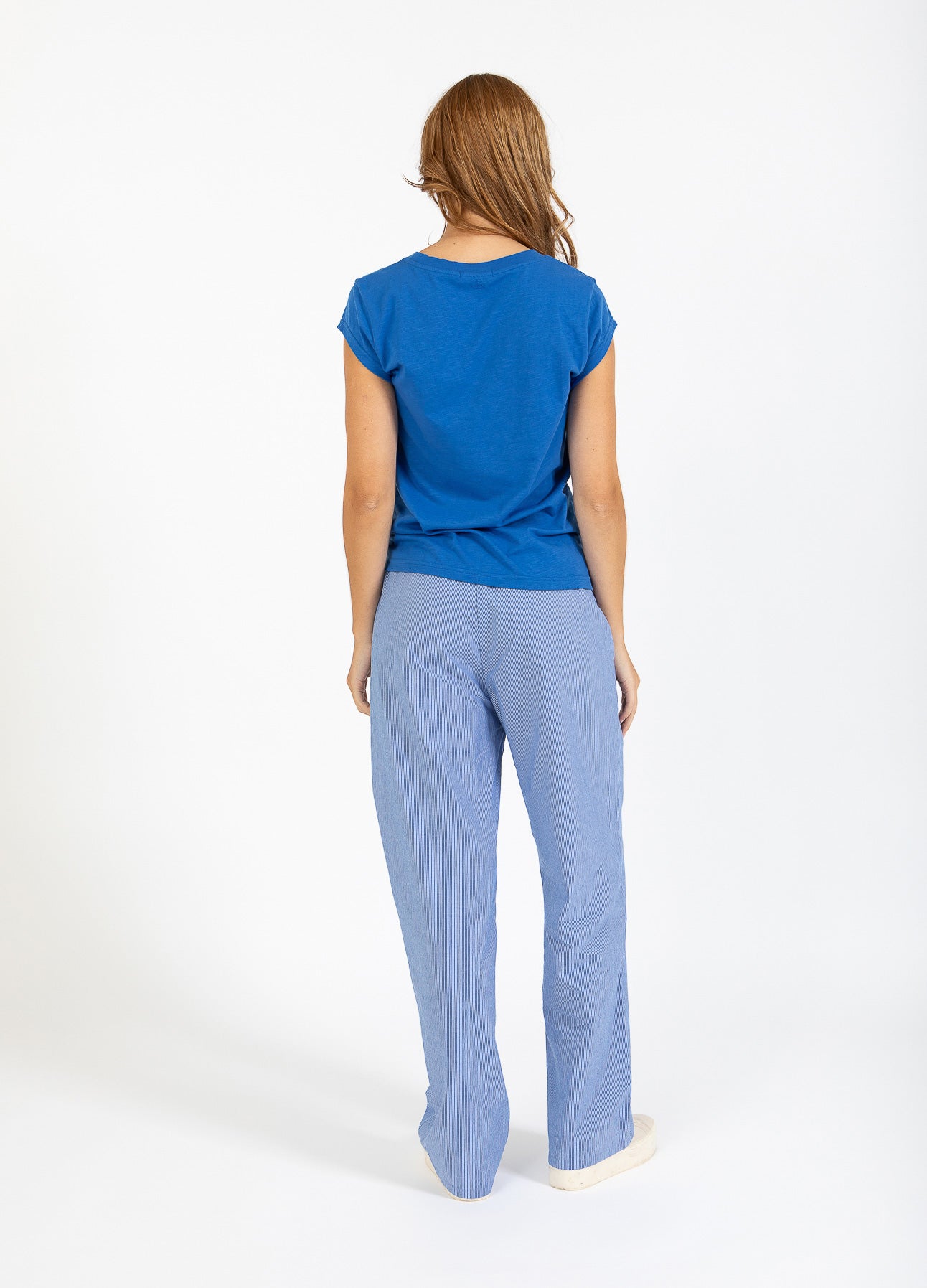 CC HEART T-SHIRT - Bright blue Udsalg