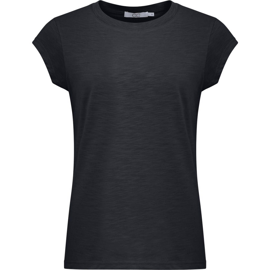 CC HEART T-SHIRT - Dark Stone Grey Hot på udsalg