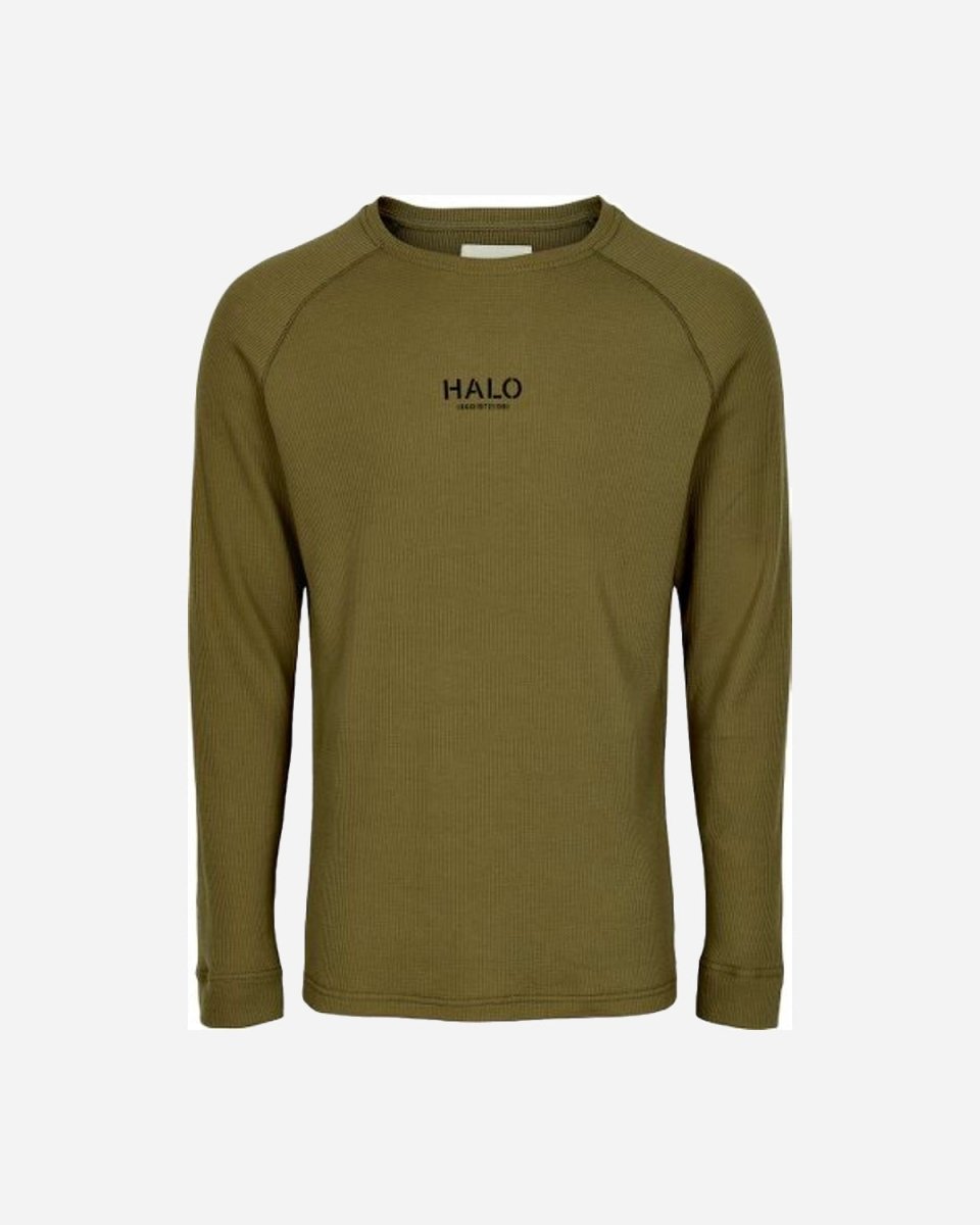 Halo Waffle Longsleeve - Coyote Brown