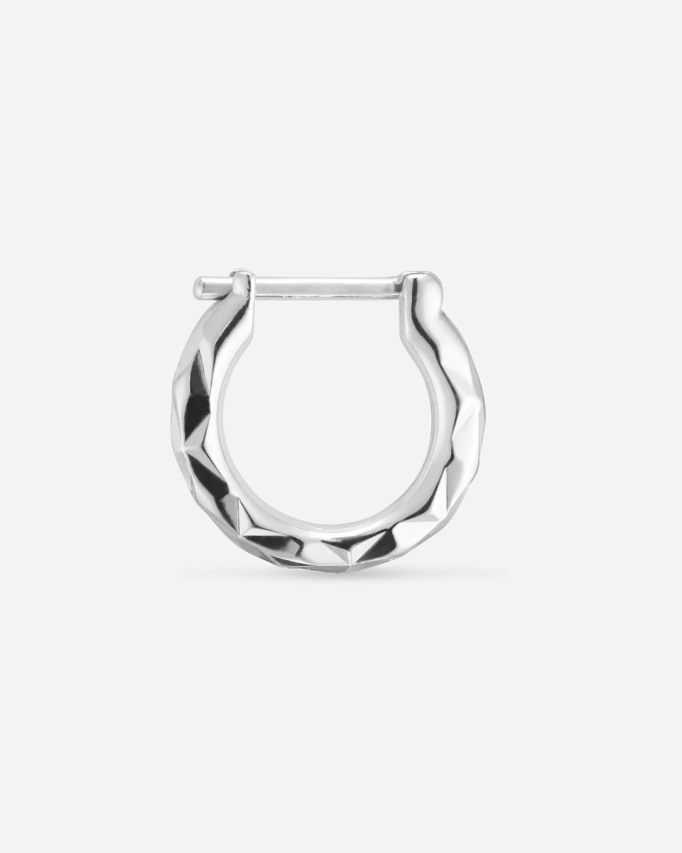 Tiny Rhombus Ørering - Sølv