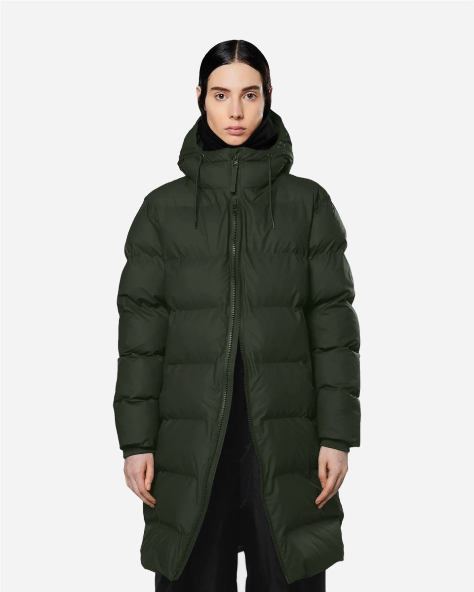 Long Puffer Jacket 2022 - Green Mode