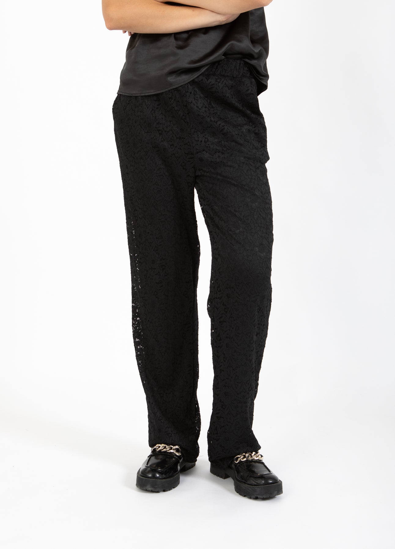 CC HEART CHARLIE BLONDE BUKSER - Black