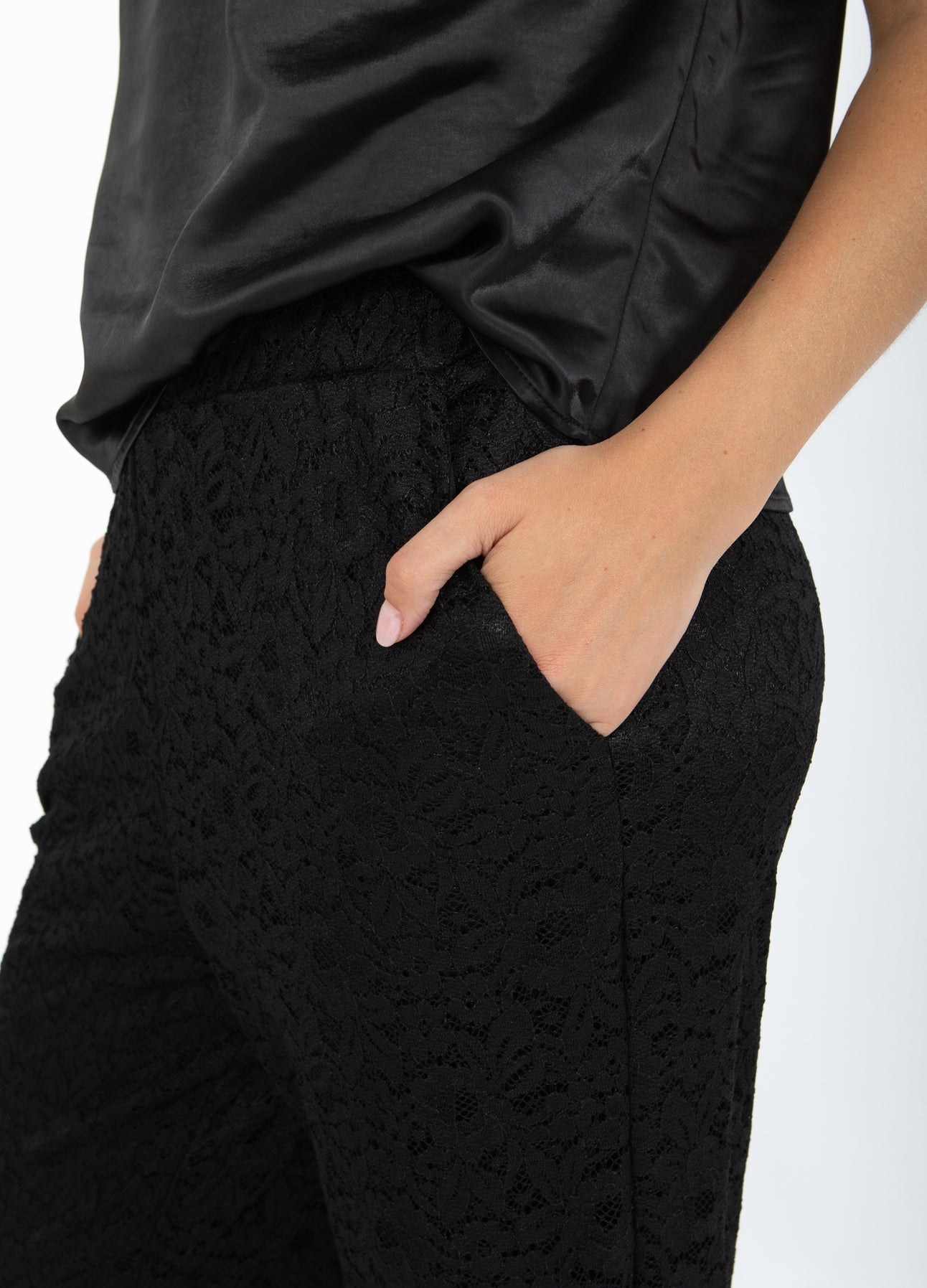 CC HEART CHARLIE BLONDE BUKSER - Black