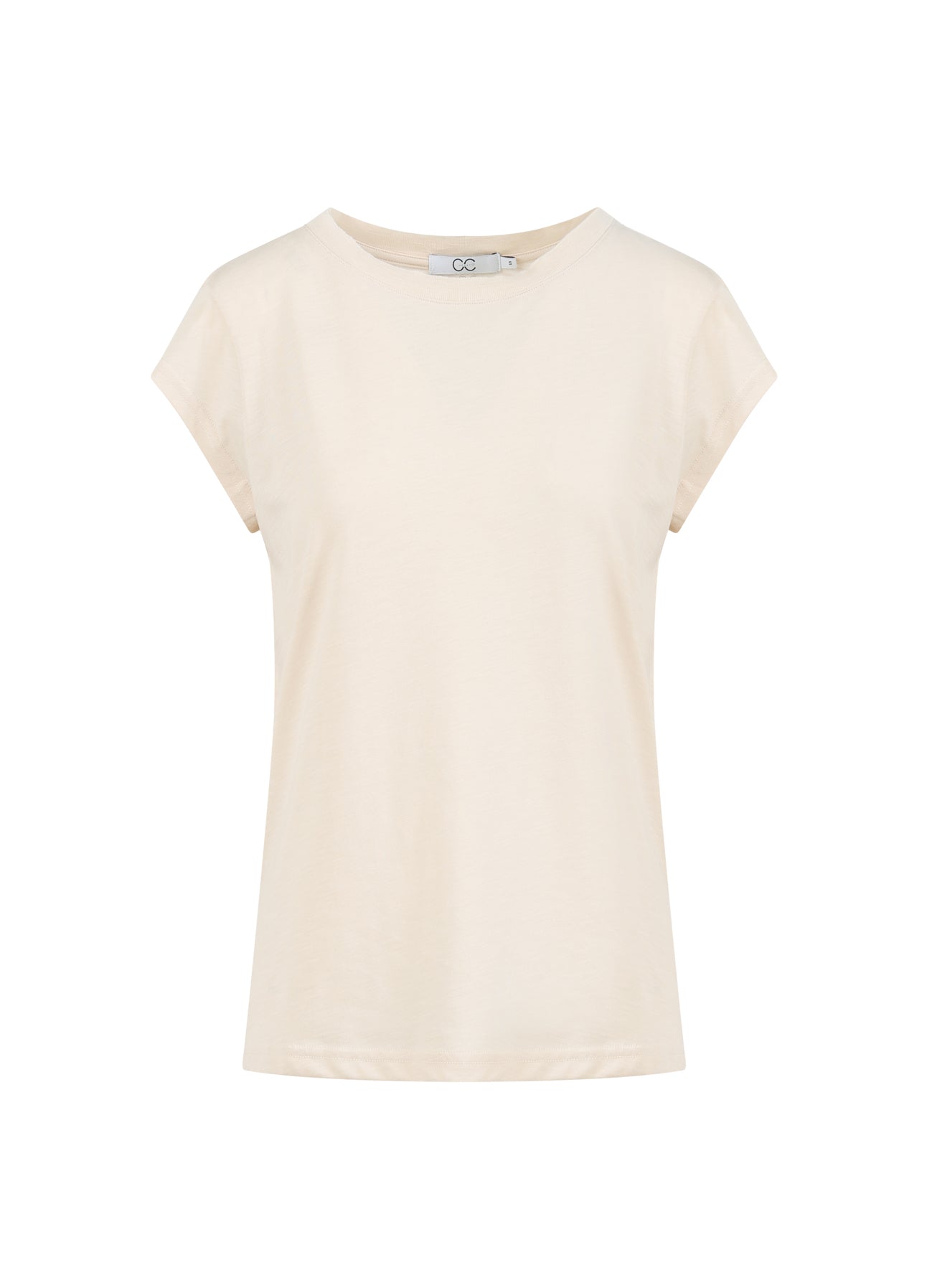 CC HEART T-SHIRT - Creme