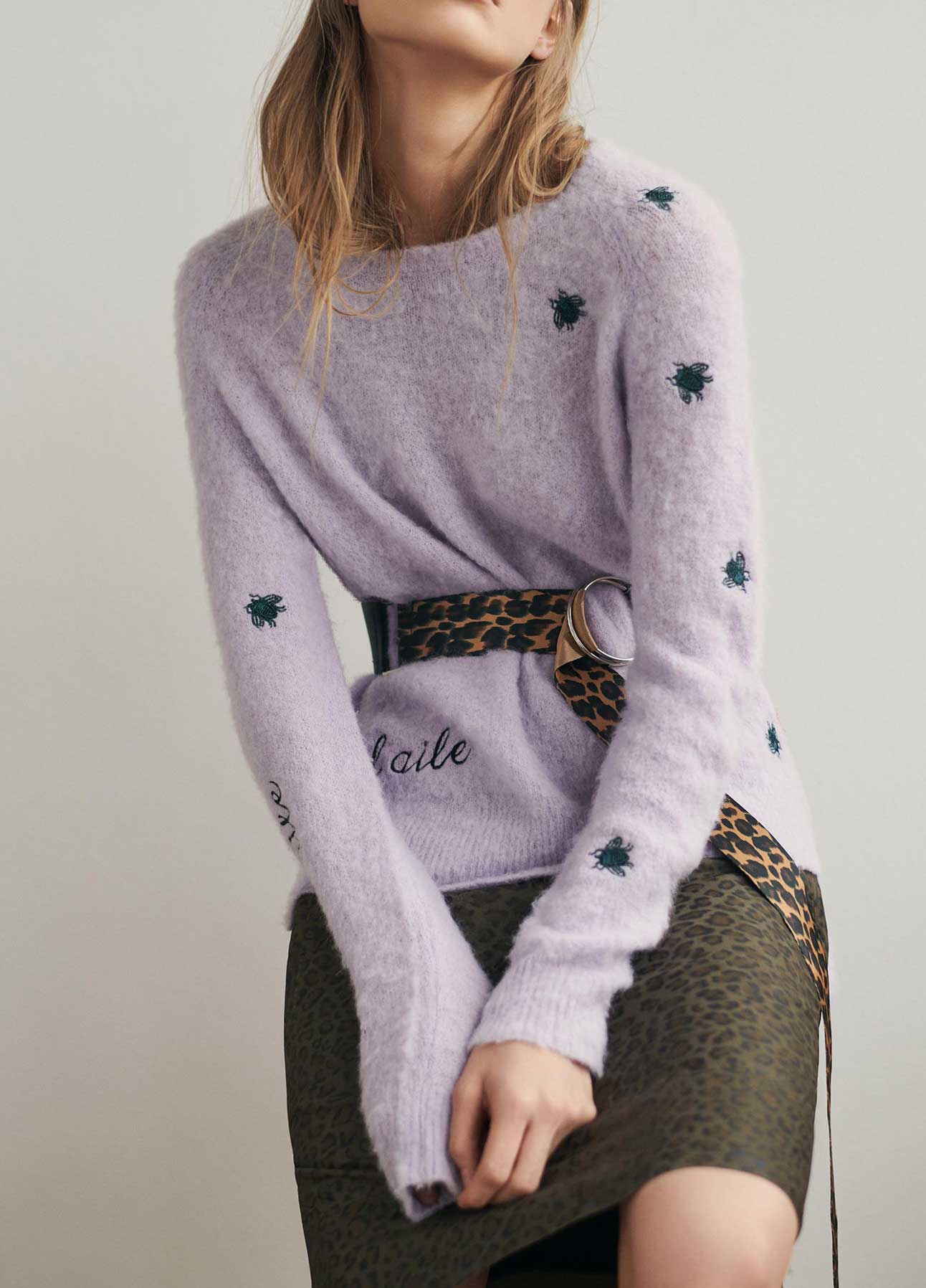 PRE-LOVED STRIK I MOHAIR M. BRODERI - Mixed